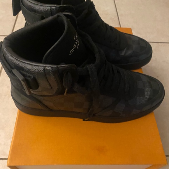 Authentic Louis Vuitton sneakers and crossbody bag